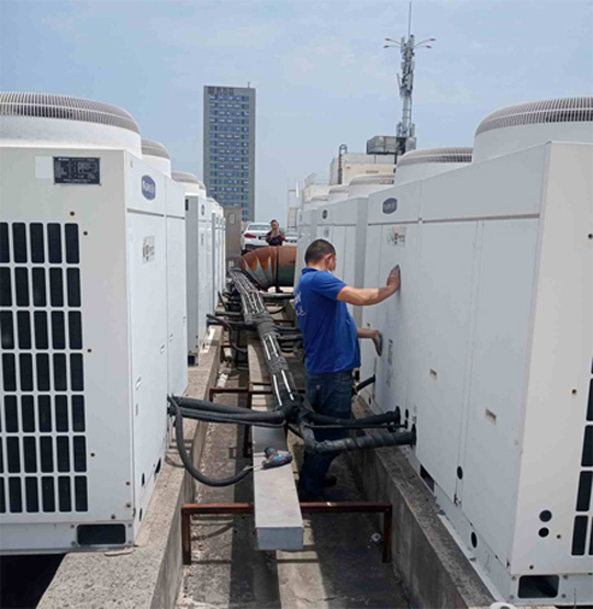 若羌中央空调制热和不制冷系统维修方法